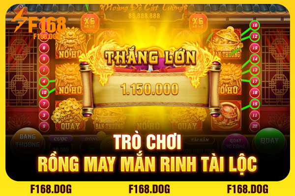 Trò chơi rồng may mắn rinh tài lộc Trò chơi rồng may mắn rinh tài lộc